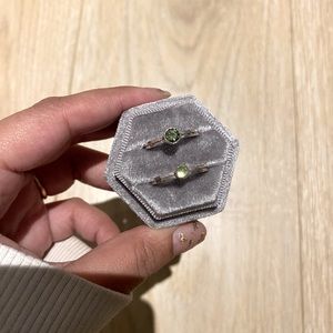 Sterling Silver Rings - Peridot